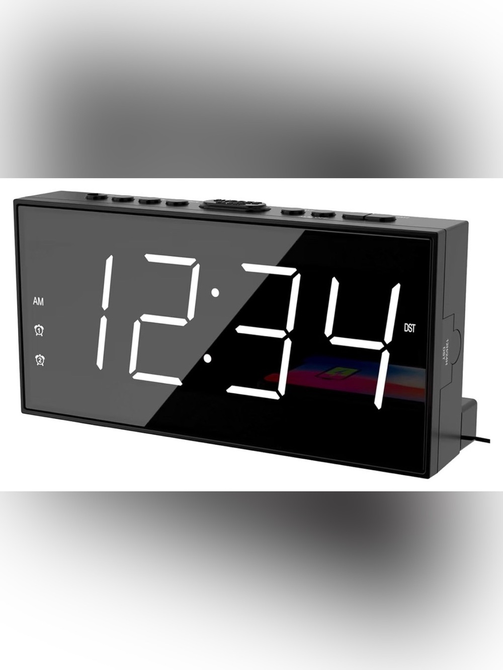 Digital LED Alarm Clock